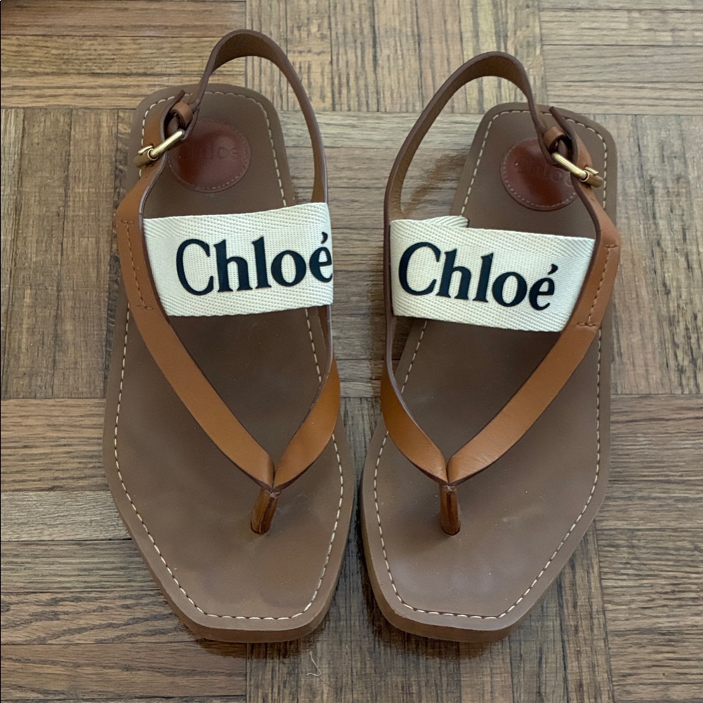 Chloe Open Toe Sandals Size 11 / 41